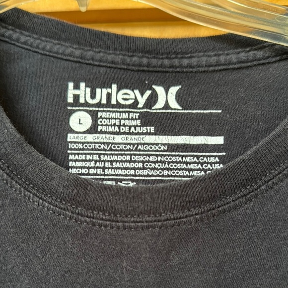 Hurley Black X-Ray Graphic Tee - Picture 4 of 5